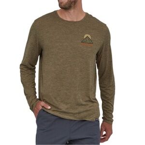 Patagonia basin green Cap Cool Daily Graphic Shirt